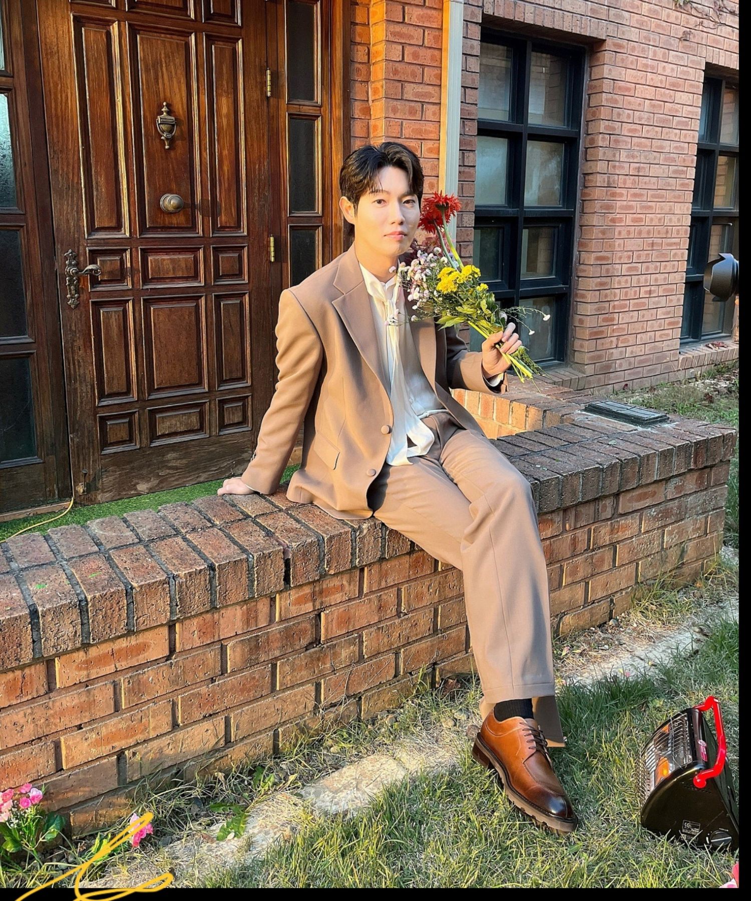 Recent activity shot of Son Taejin