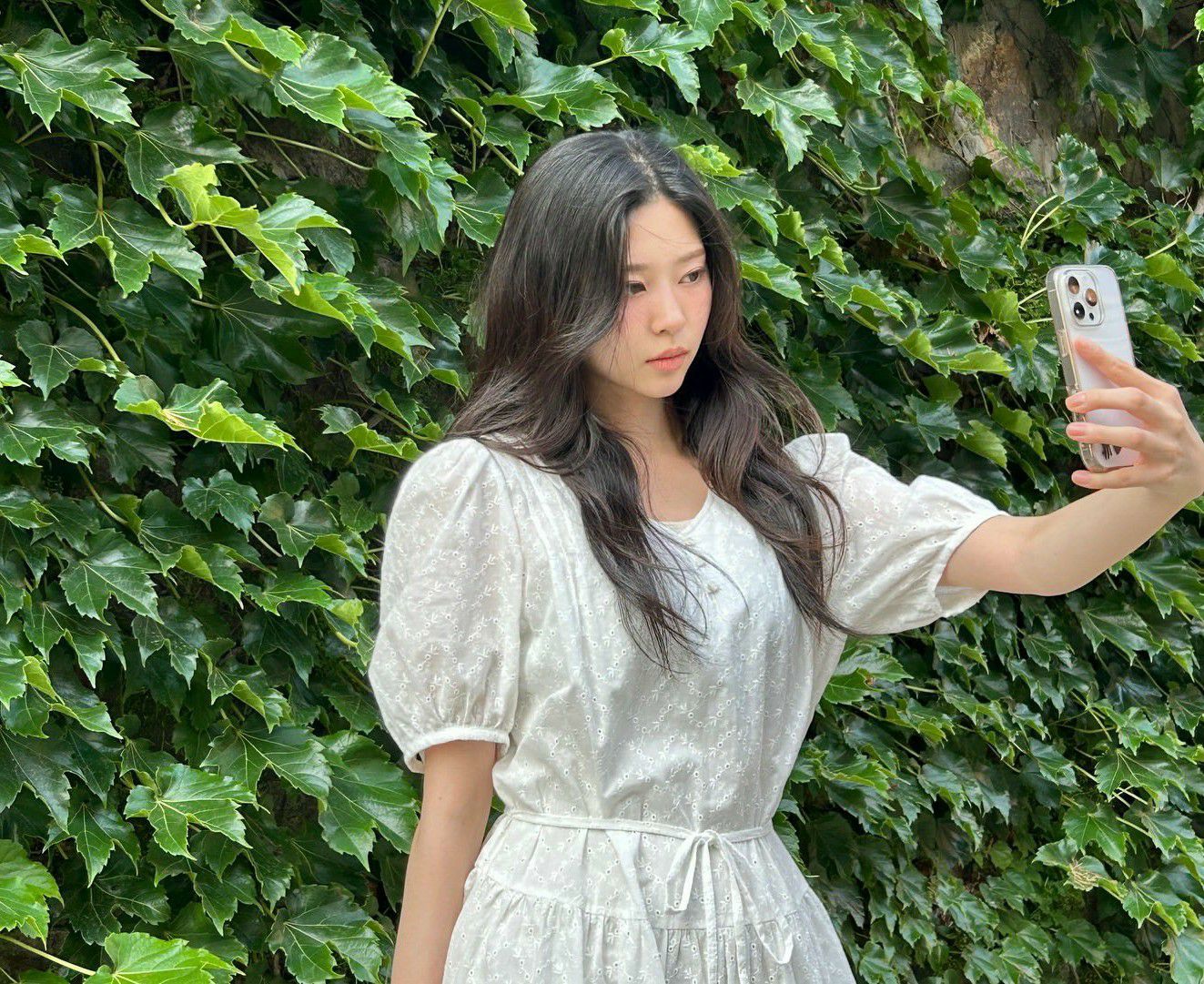 A moment captured by a fan of Kim Minju
