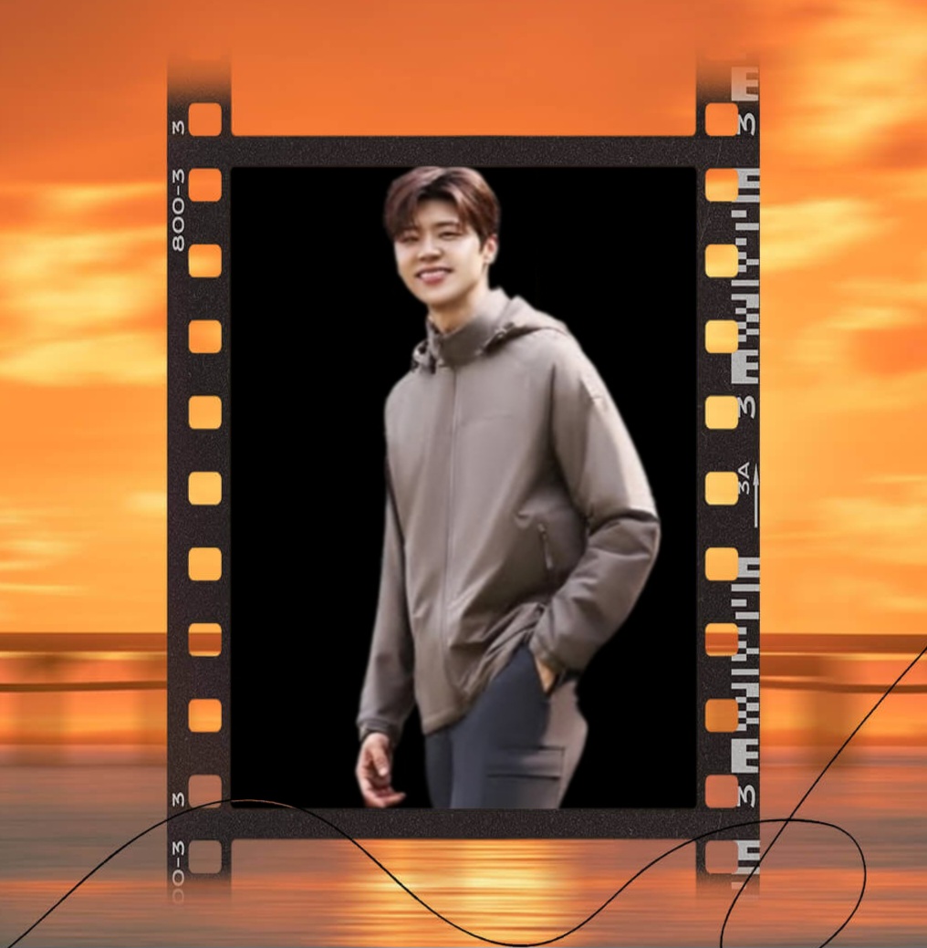 Behind-the-scenes cut of Park Jihyeon