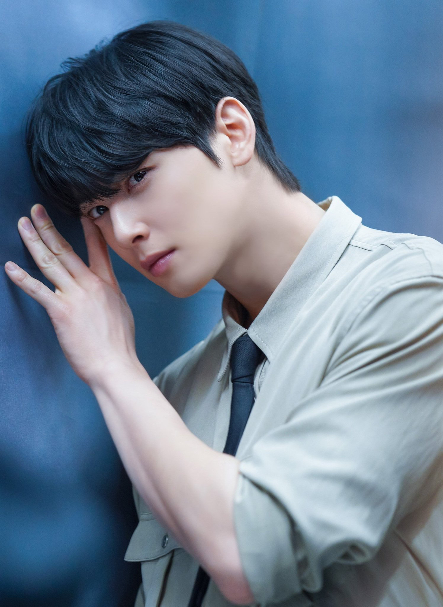 Behind-the-scenes cut of Cha Eunwoo