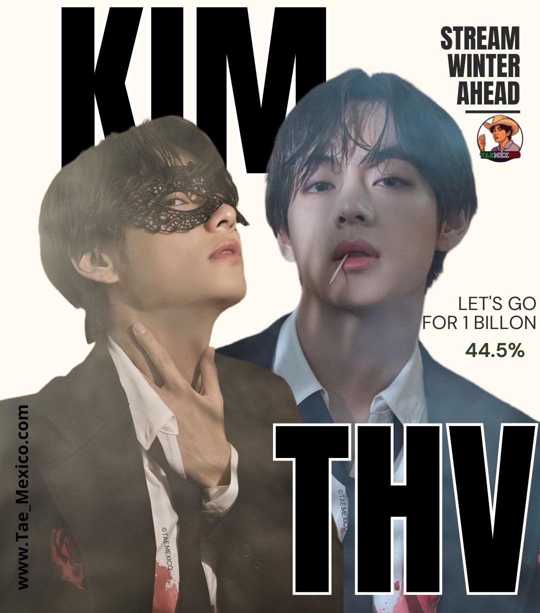 Recent activity shot of Kim Taehyung (V)