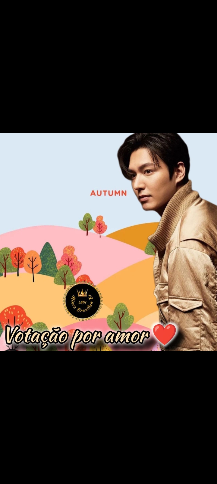 Special wallpaper made by Lee Minho's fans