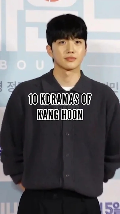 Behind-the-scenes cut of Kang Hoon