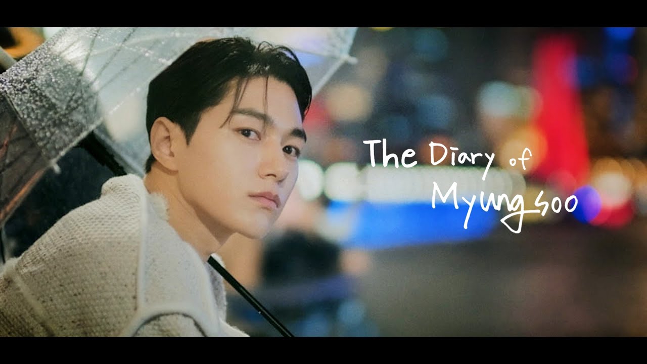 Behind-the-scenes cut of Kim Myungsoo (L)