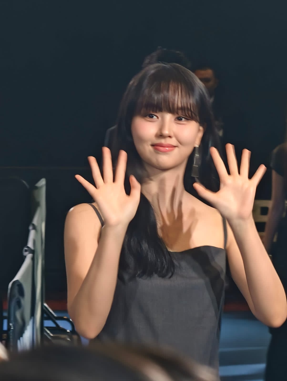 Behind-the-scenes cut of Kim Sohyun