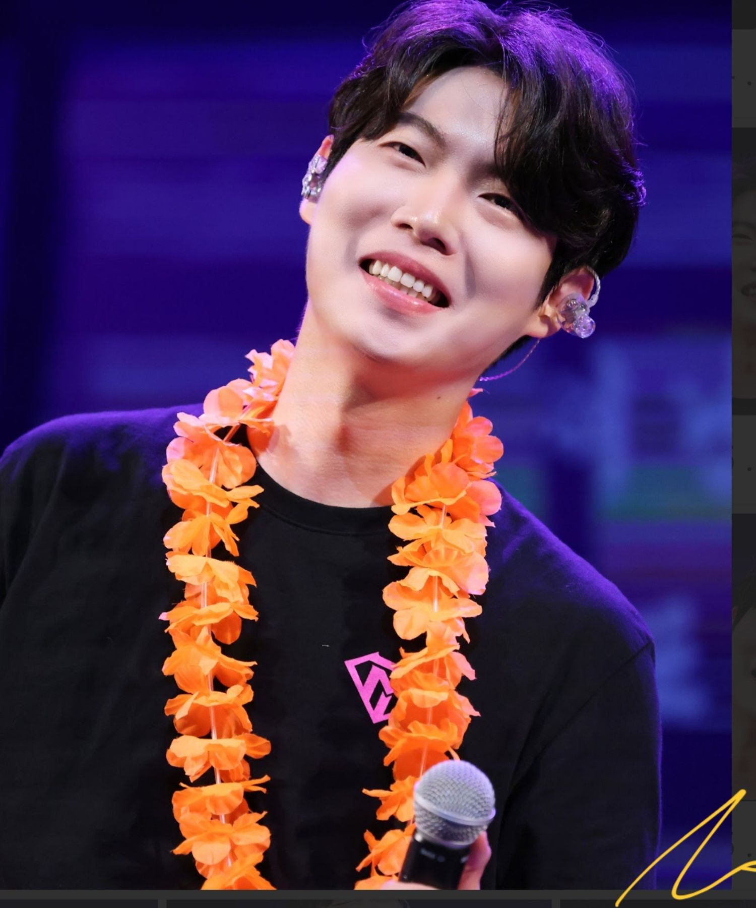 Recent activity shot of Son Taejin