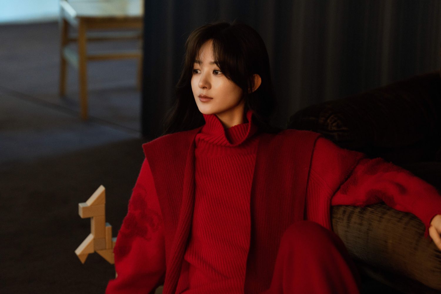 ファンが撮影した趙麗穎の瞬間