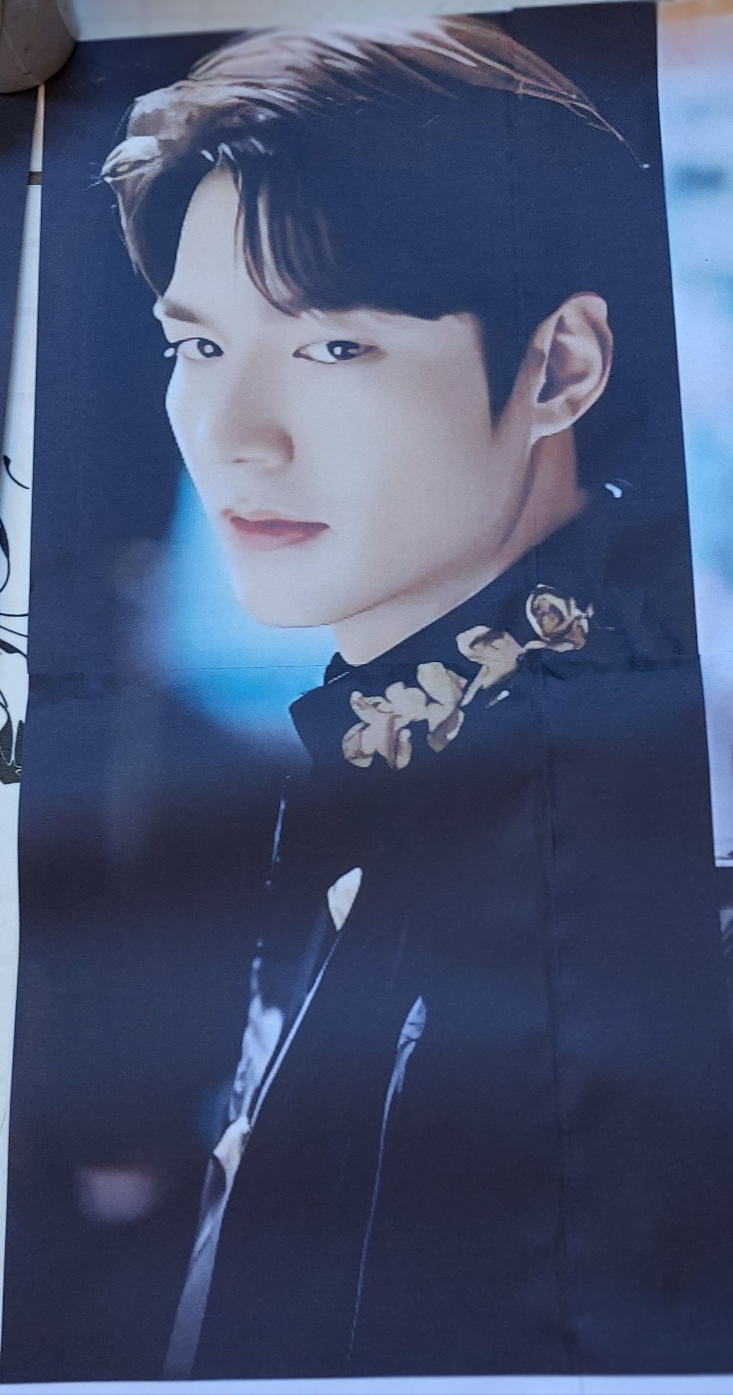 Special wallpaper made by Lee Minho's fans