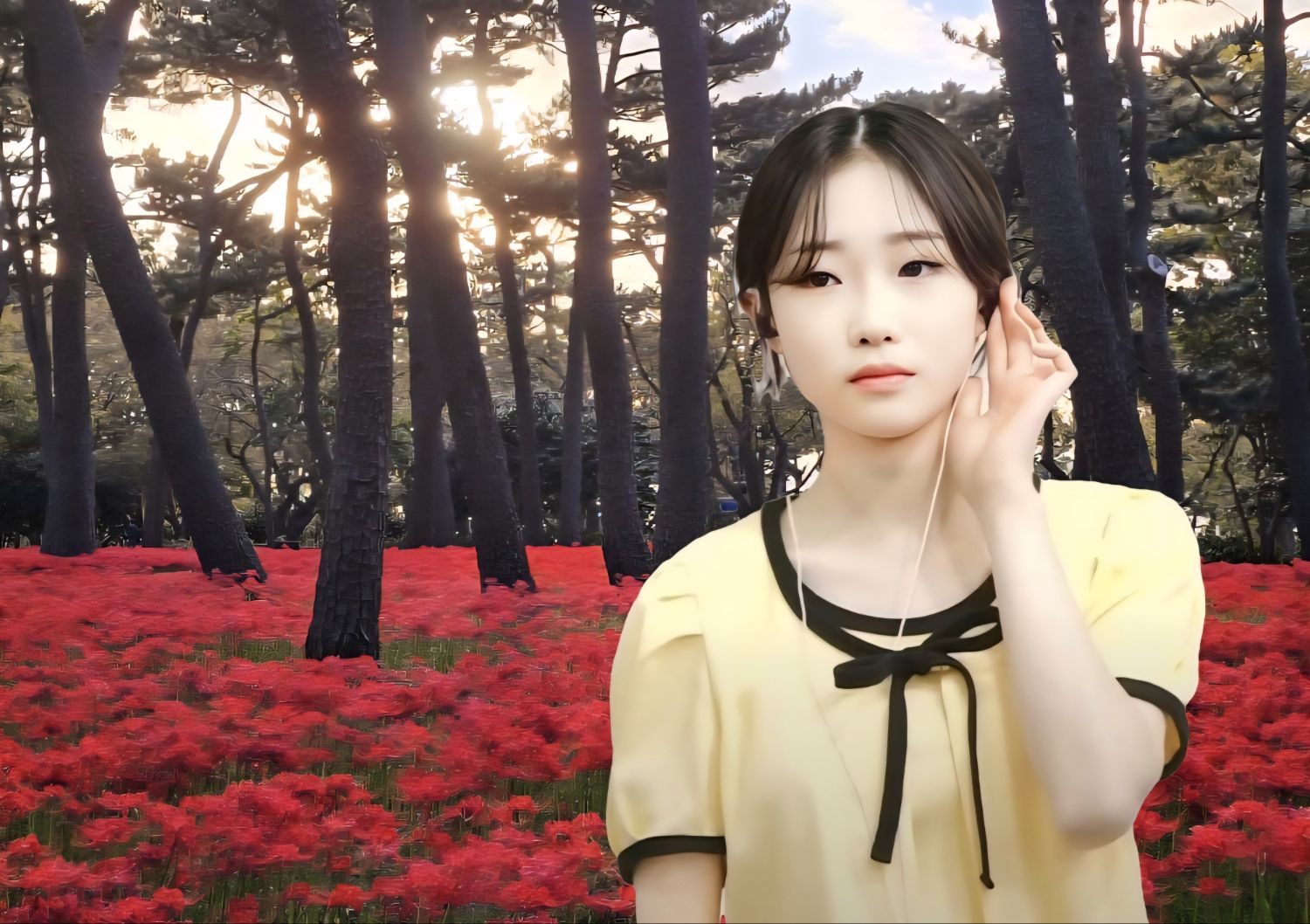 A moment captured by a fan of Jung Seojoo