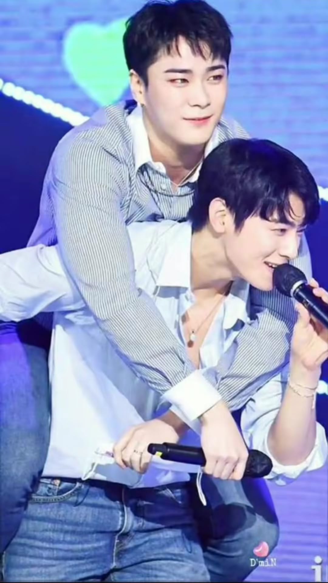 Emotional wallpaper shared by fans for Yoon Sanha