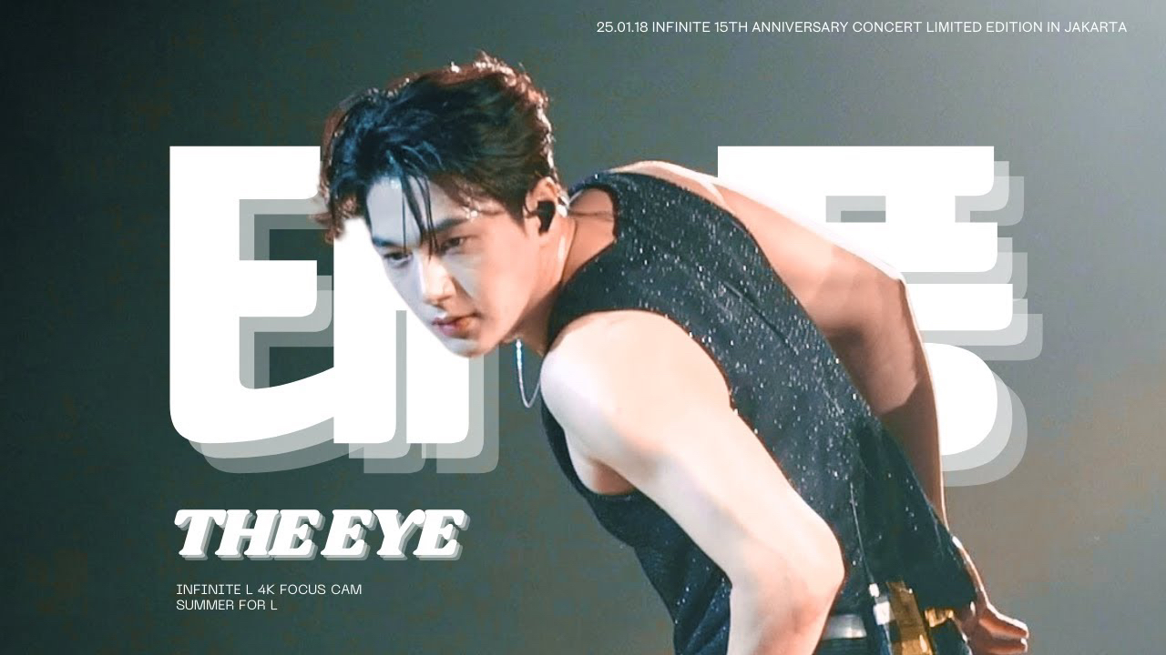 Behind-the-scenes cut of Kim Myungsoo (L)