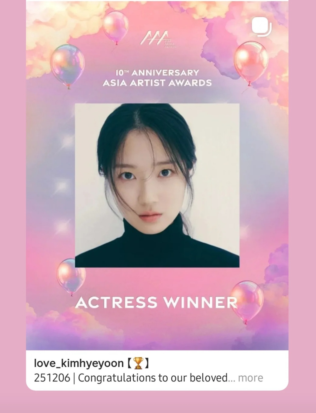 Cuplikan di balik layar dari Kim Hyeyoon