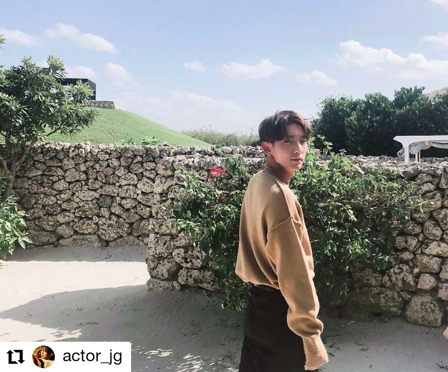 Behind-the-scenes cut of Lee Joongi