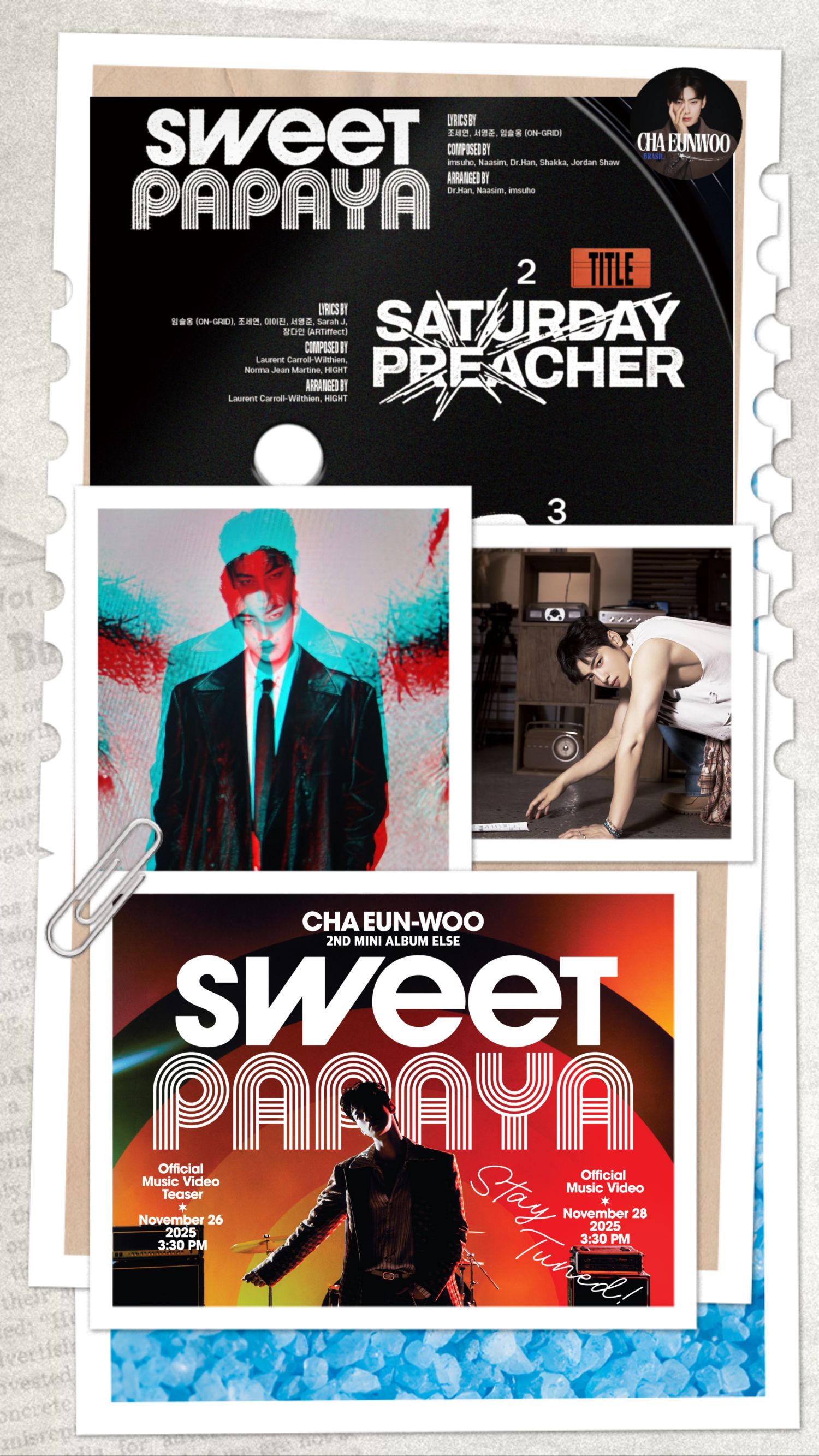 Foto kegiatan terbaru dari Cha Eunwoo