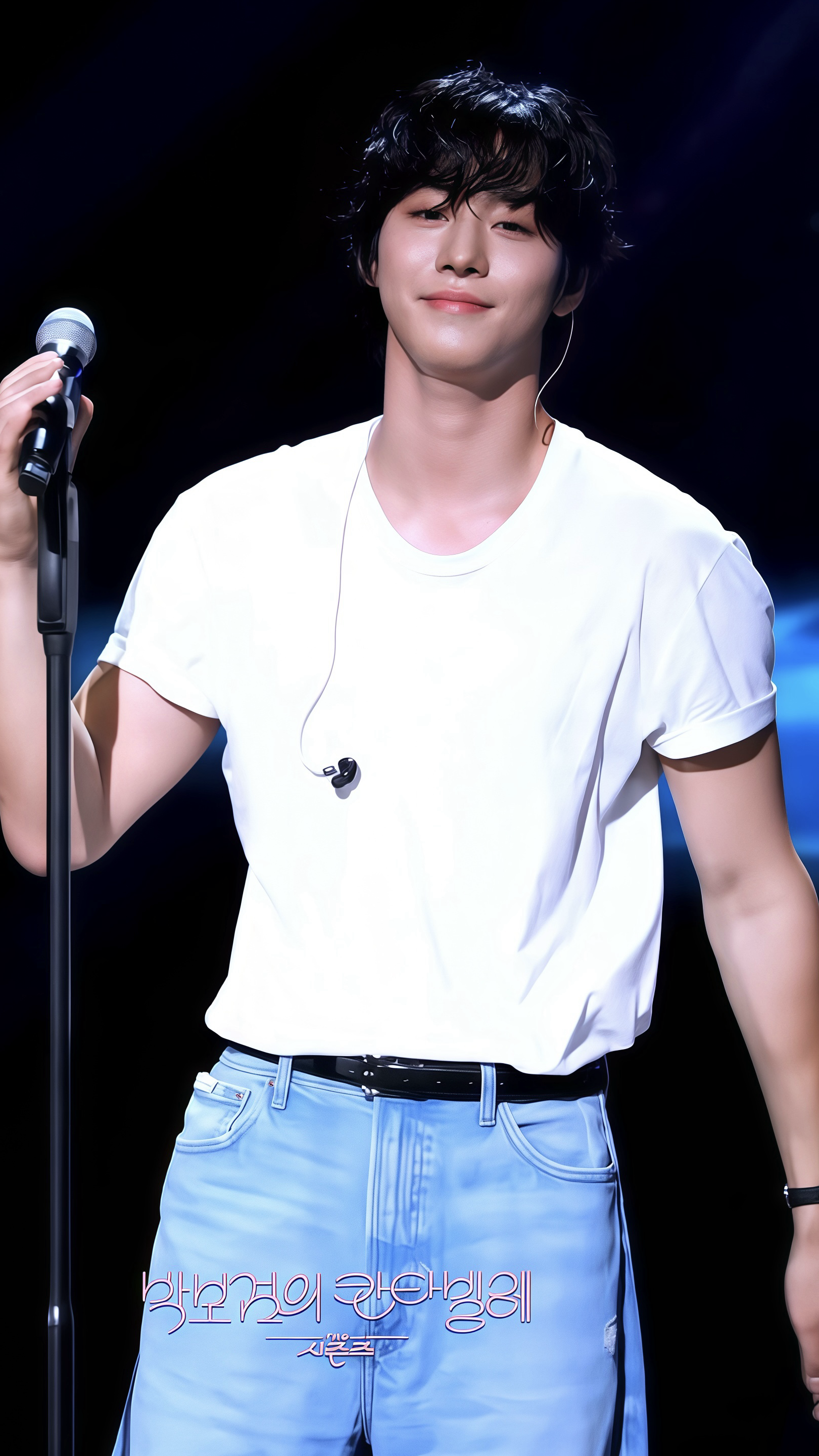 Behind-the-scenes cut of Ahn Hyoseop
