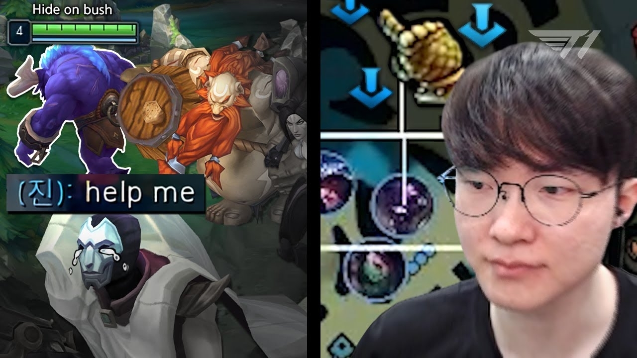 Behind-the-scenes cut of Faker