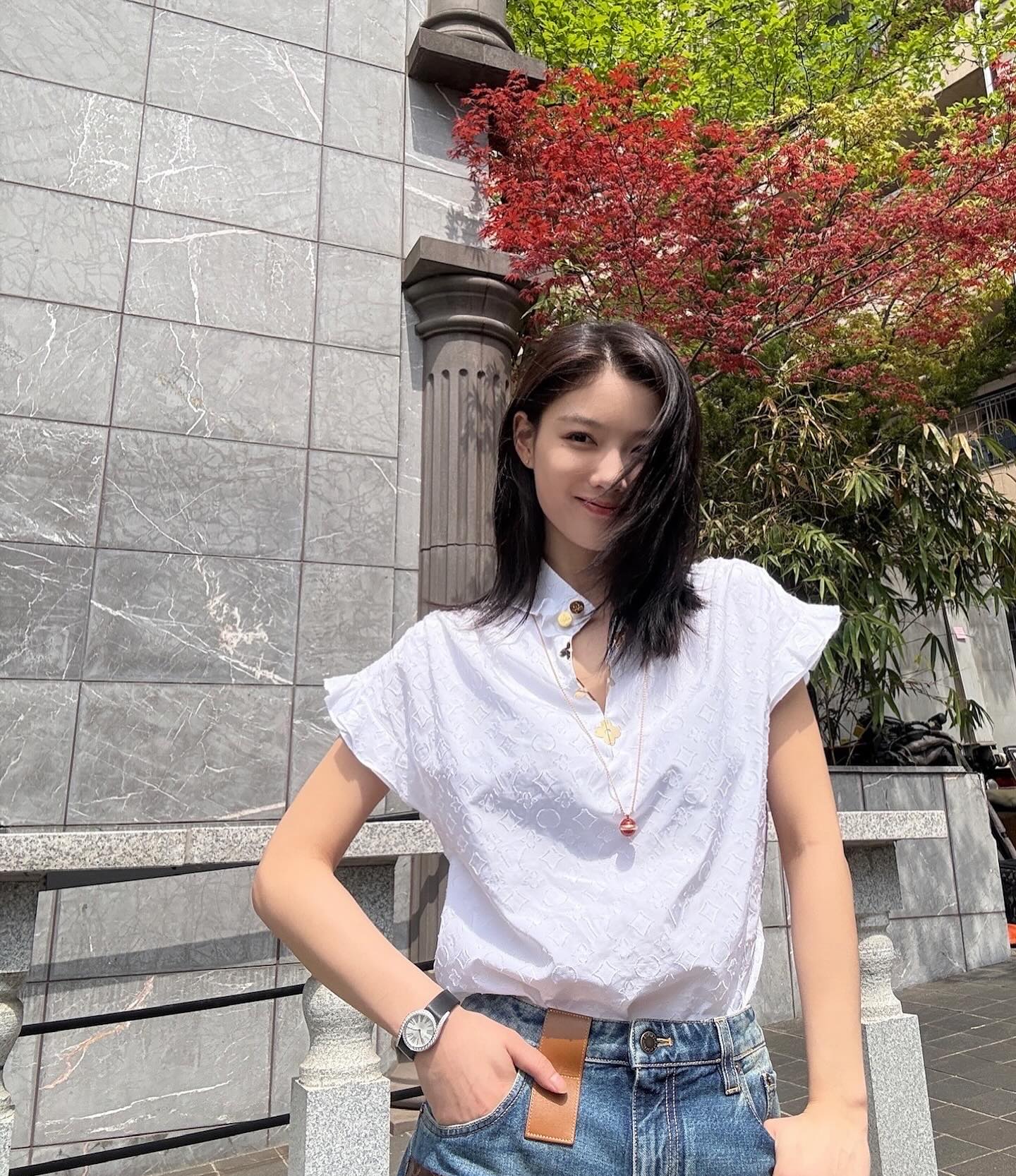 Recent activity shot of Kim Youjung