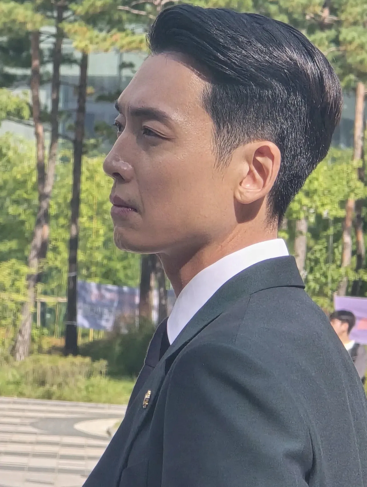 A moment captured by a fan of Jung Kyungho