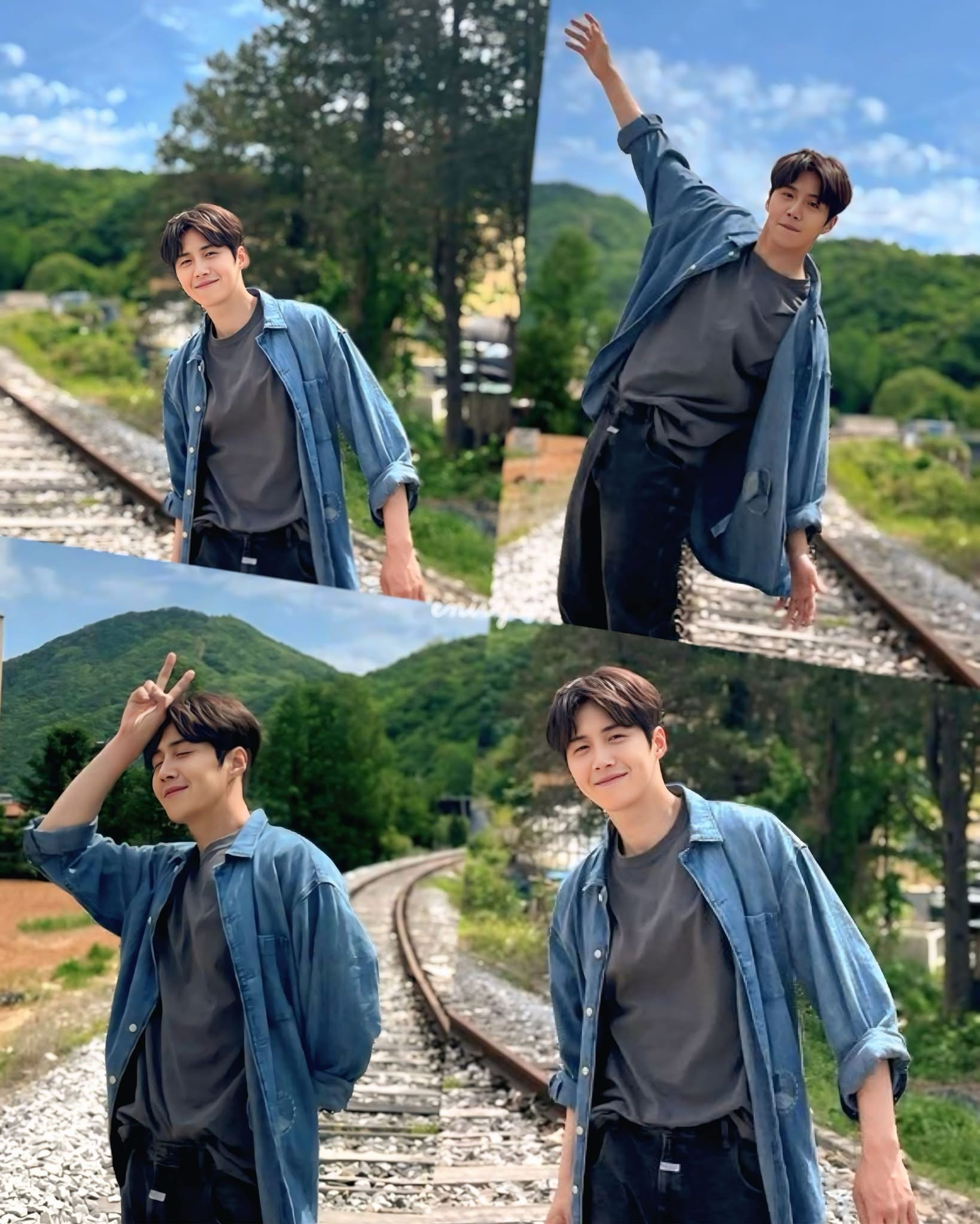 Behind-the-scenes cut of Kim Seonho