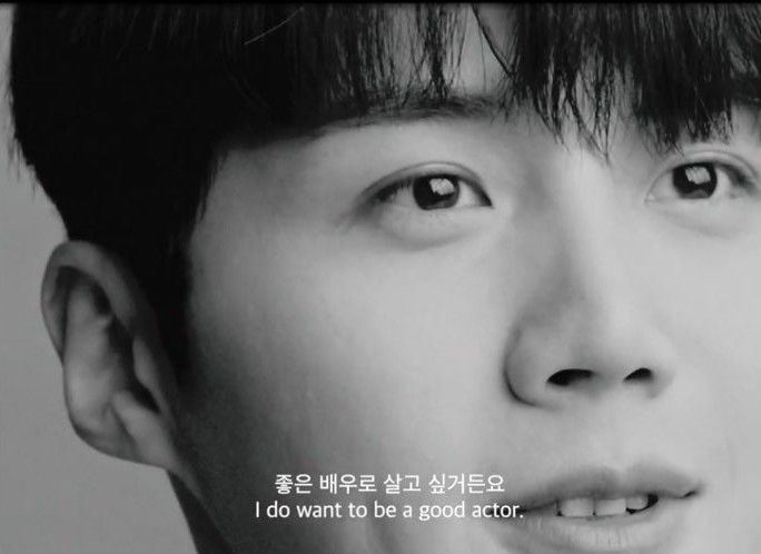 Behind-the-scenes cut of Kim Seonho