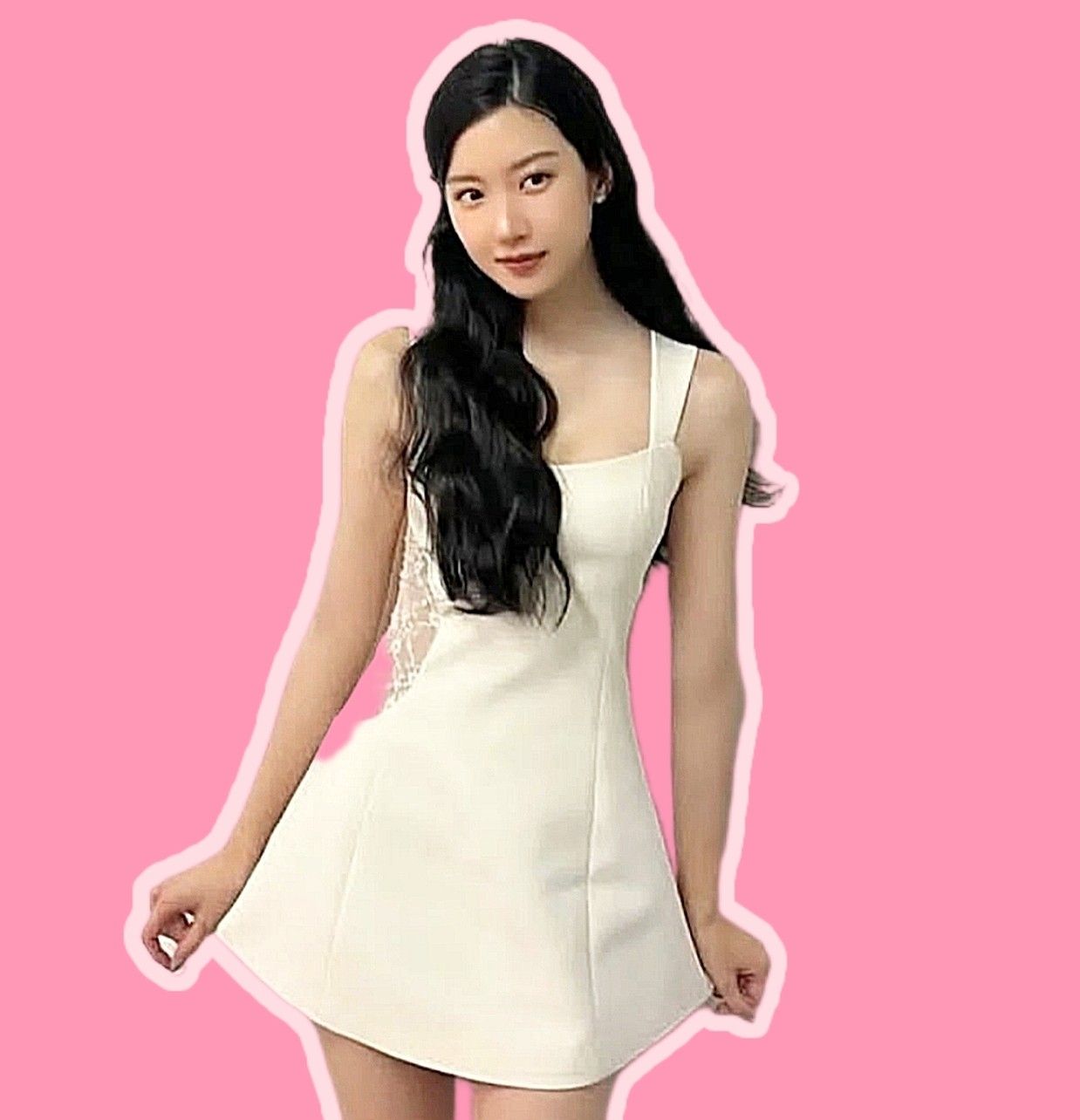 Behind-the-scenes cut of Mun Kayoung