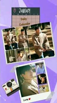 Emotional wallpaper shared by fans for Kim Seonho