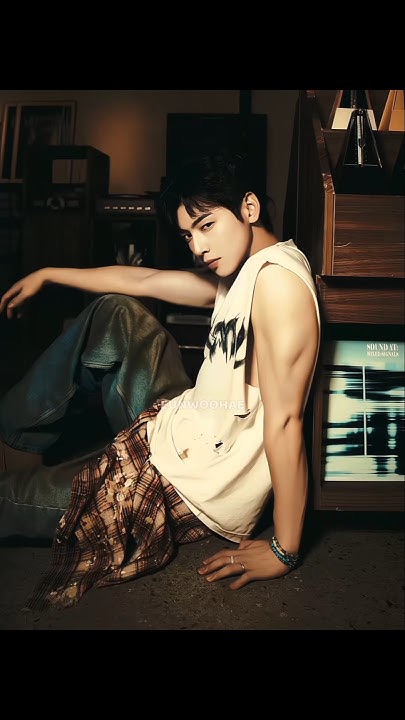 Cuplikan di balik layar dari Cha Eunwoo