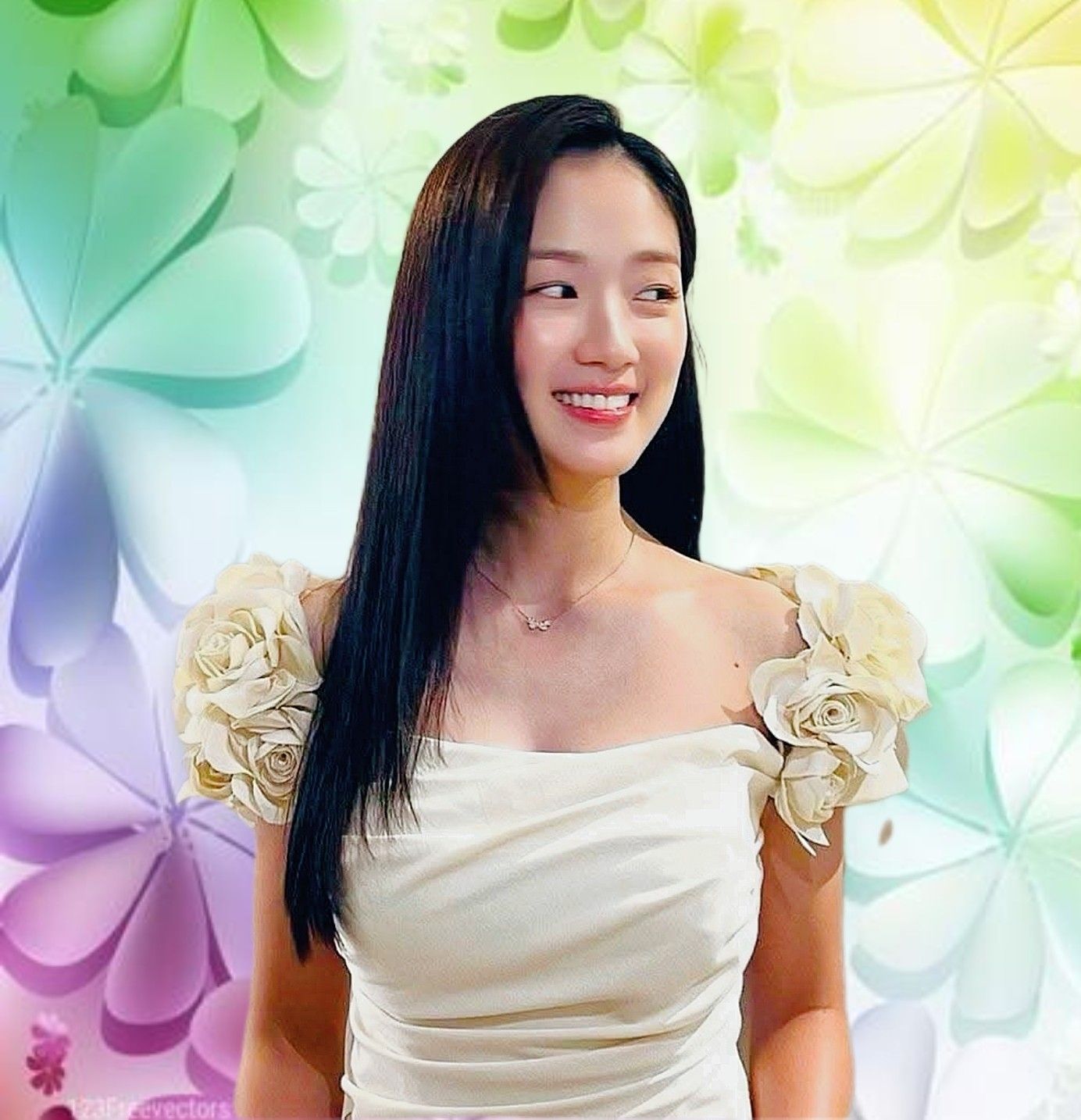 A moment captured by a fan of Kim Hyeyoon