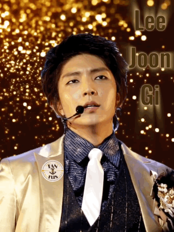 Recent activity shot of Lee Joongi