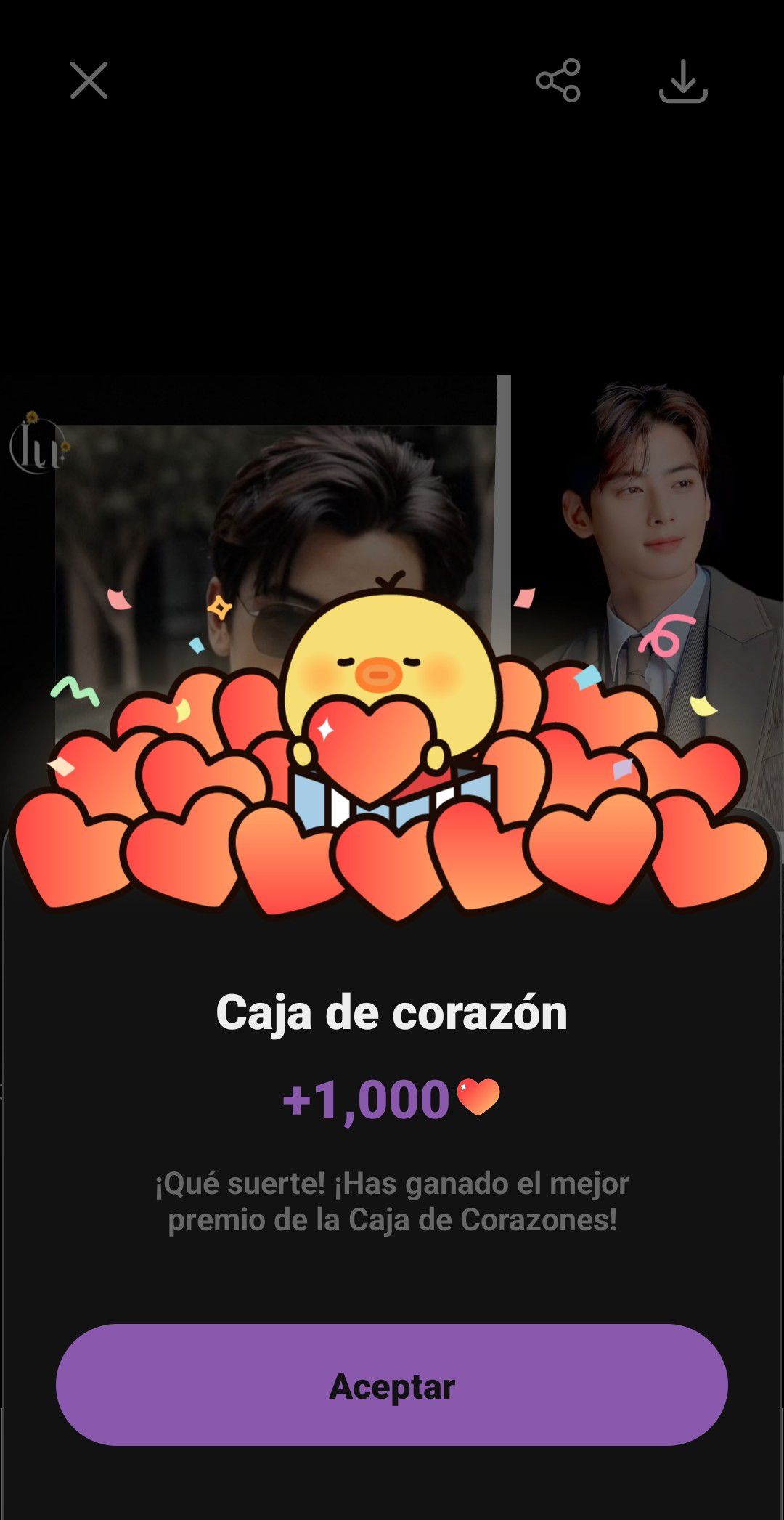 A moment captured by a fan of Cha Eunwoo