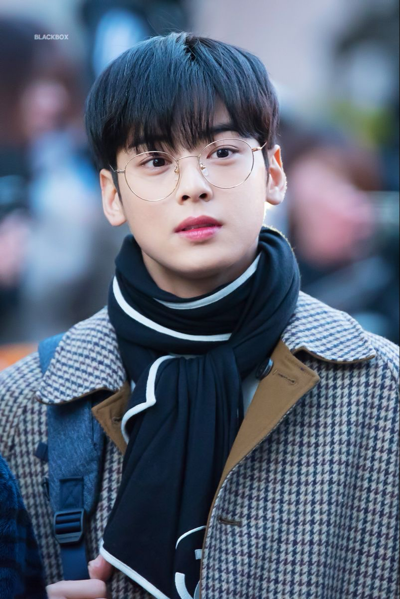 A moment captured by a fan of Cha Eunwoo