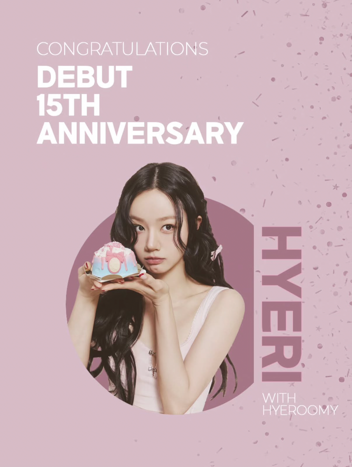 Behind-the-scenes cut of Hyeri