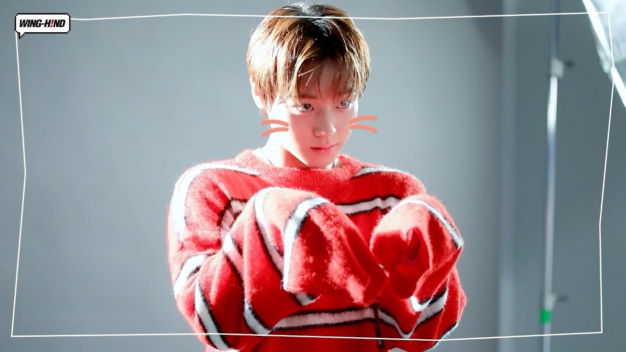 Behind-the-scenes cut of Park Jihoon