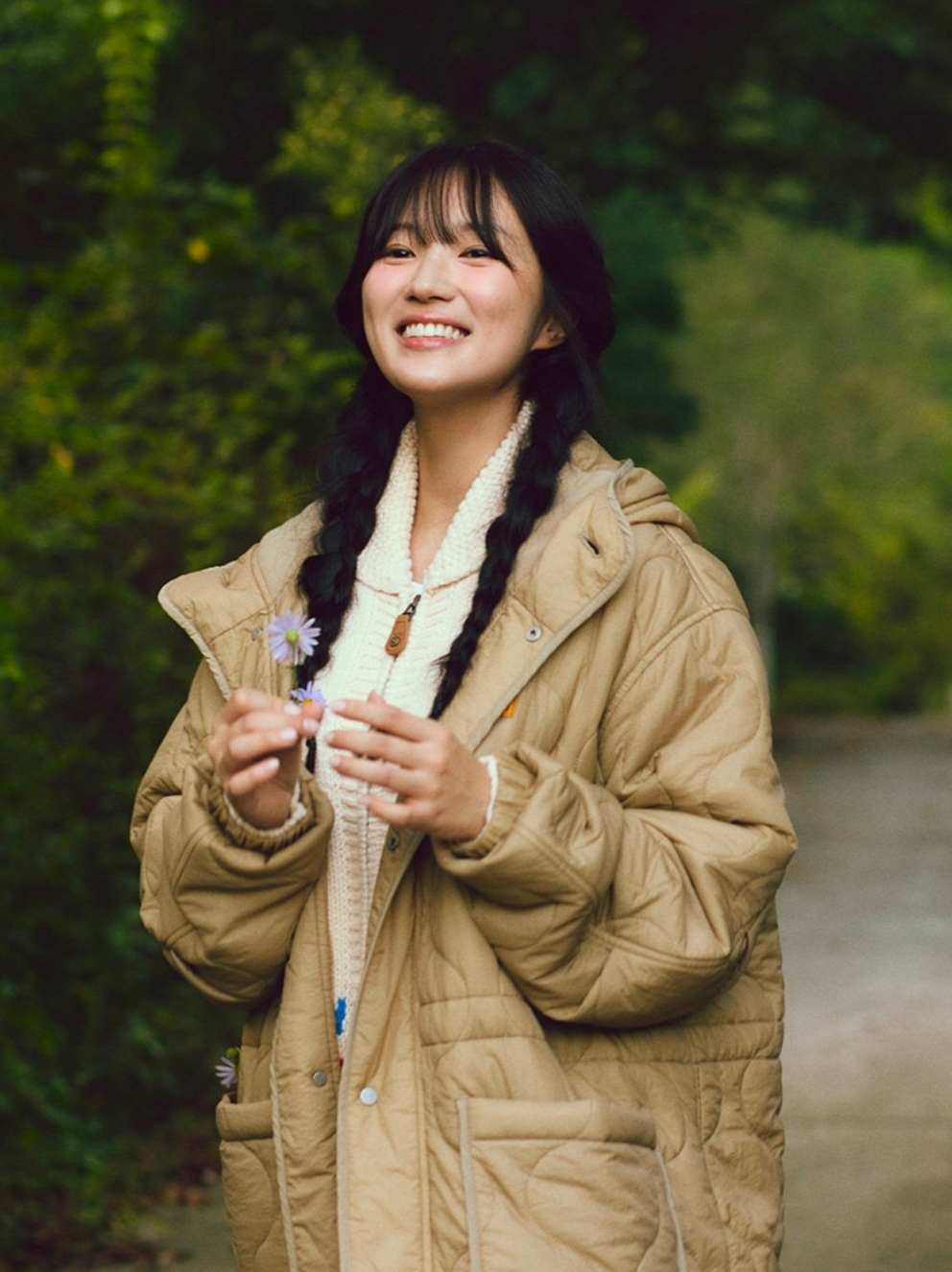 A moment captured by a fan of Kim Hyeyoon