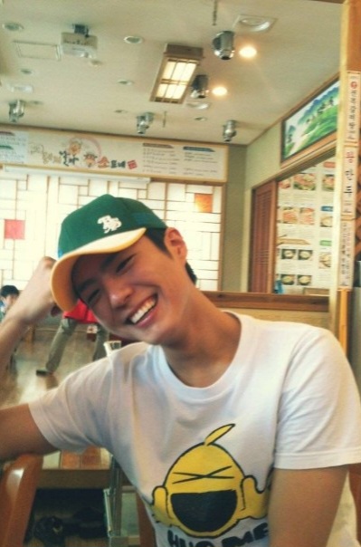 Recent activity shot of Park Bogum