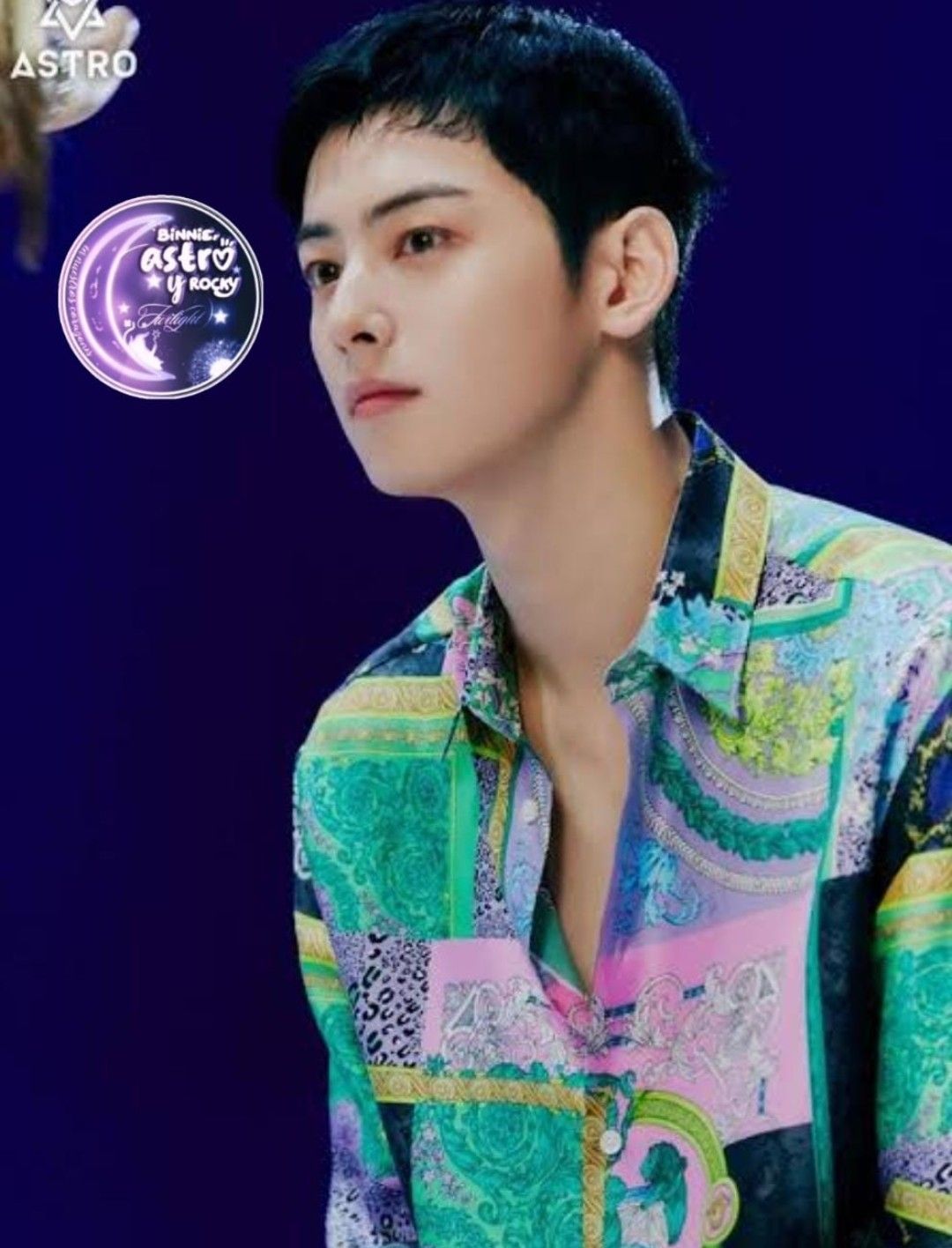 A moment captured by a fan of Cha Eunwoo