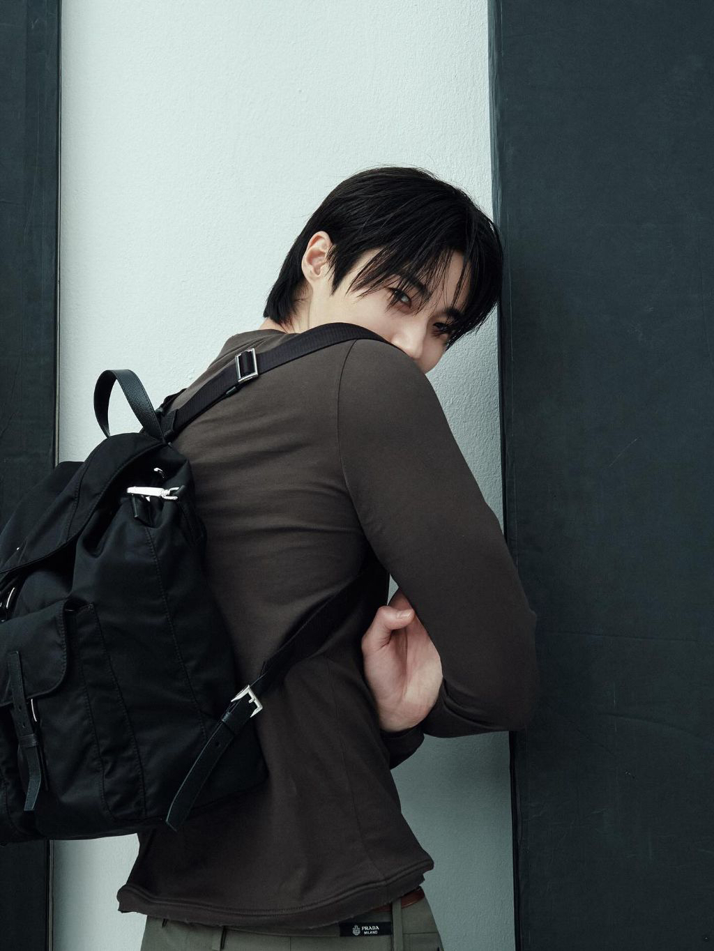 A moment captured by a fan of Byeon Wooseok
