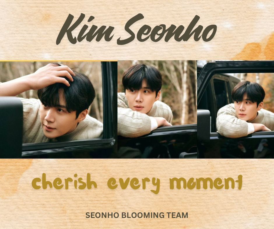 Behind-the-scenes cut of Kim Seonho