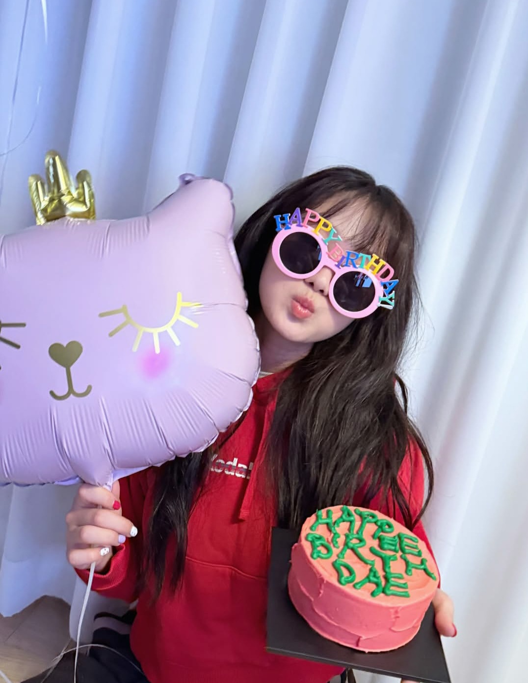 A moment captured by a fan of Kim Hyeyoon