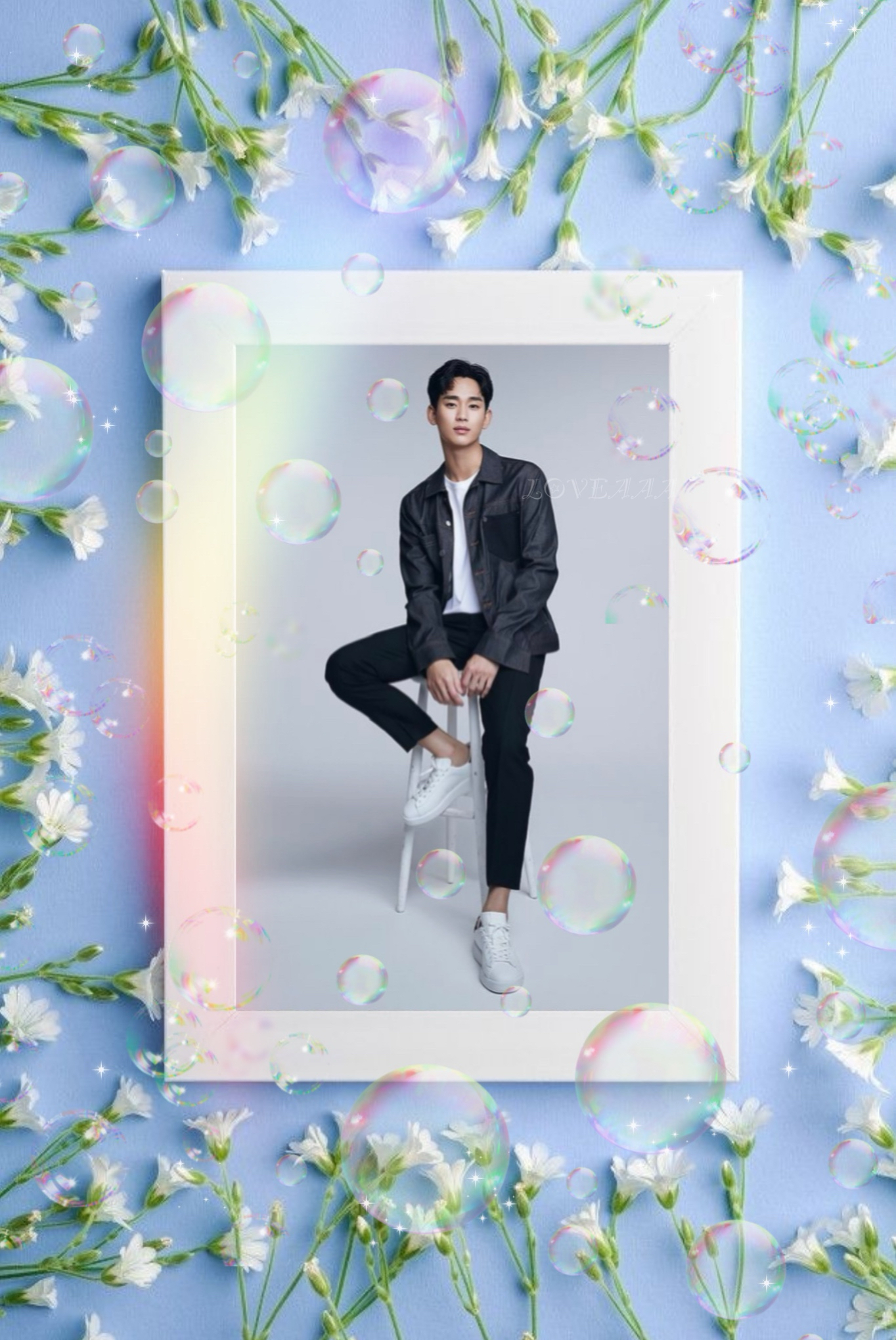 A moment captured by a fan of Kim Soohyun