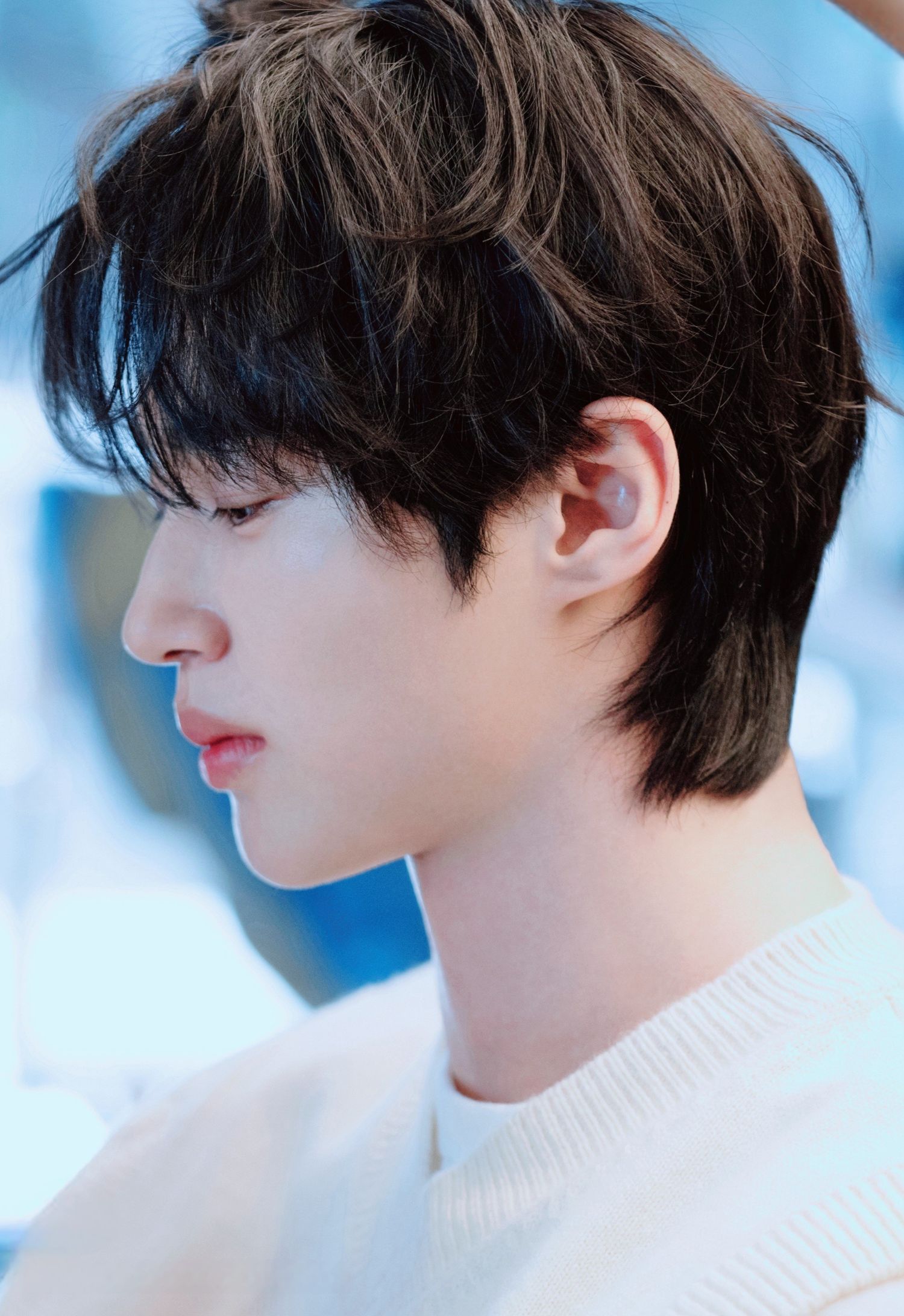 Recent activity shot of Byeon Wooseok