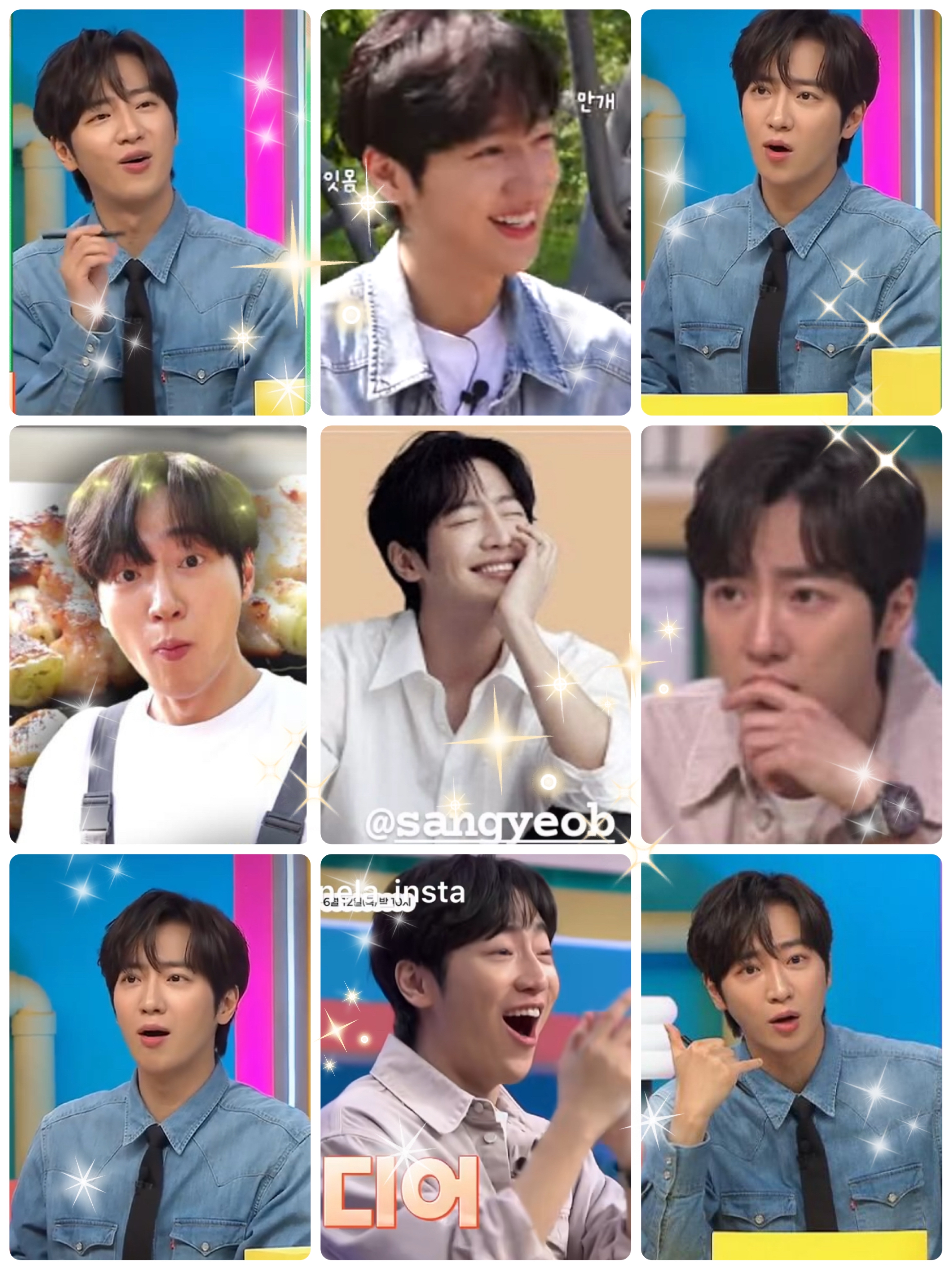 Behind-the-scenes cut of Lee Sangyeob