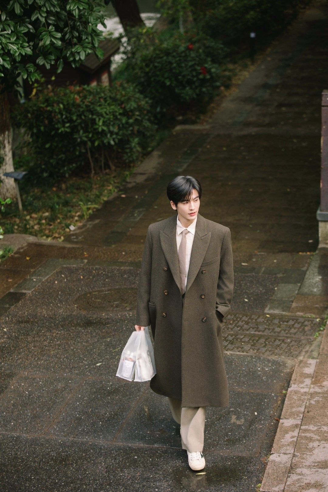 A moment captured by a fan of Zhang Linghe