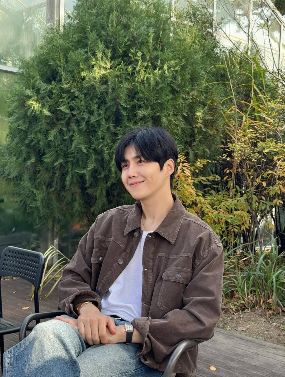 A moment captured by a fan of Kim Seonho