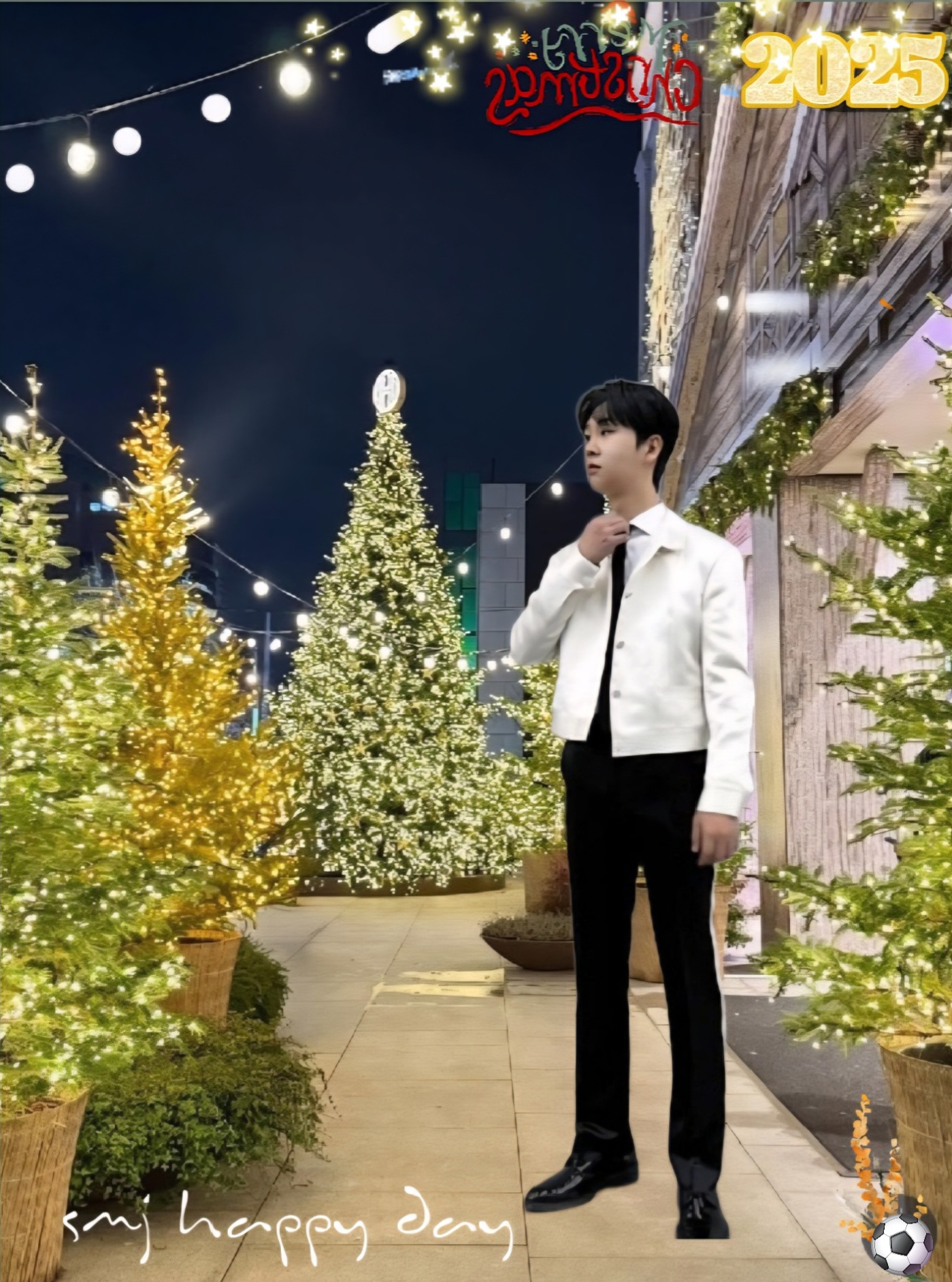 Behind-the-scenes cut of Song Minjun