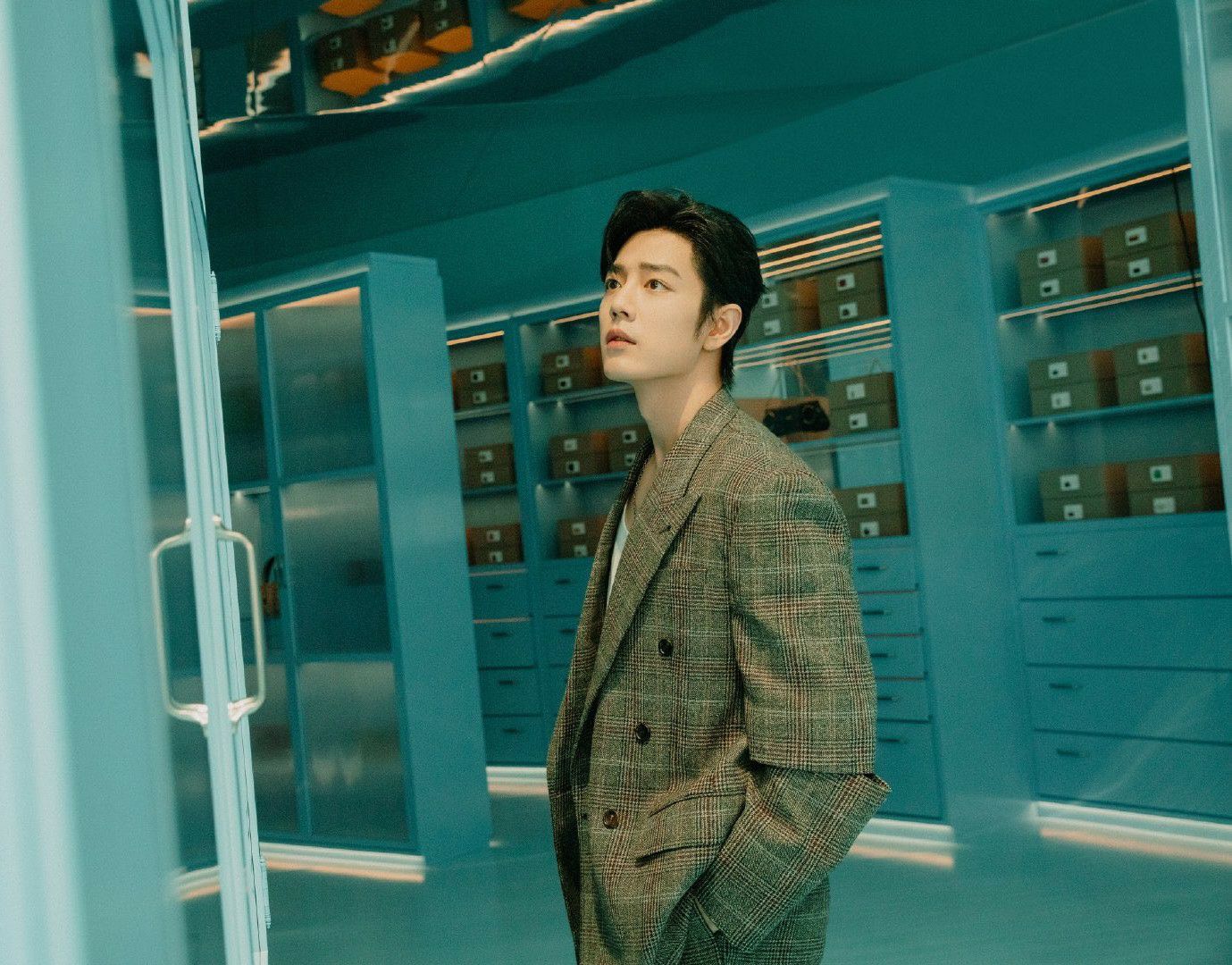 Behind-the-scenes cut of Xiao Zhan