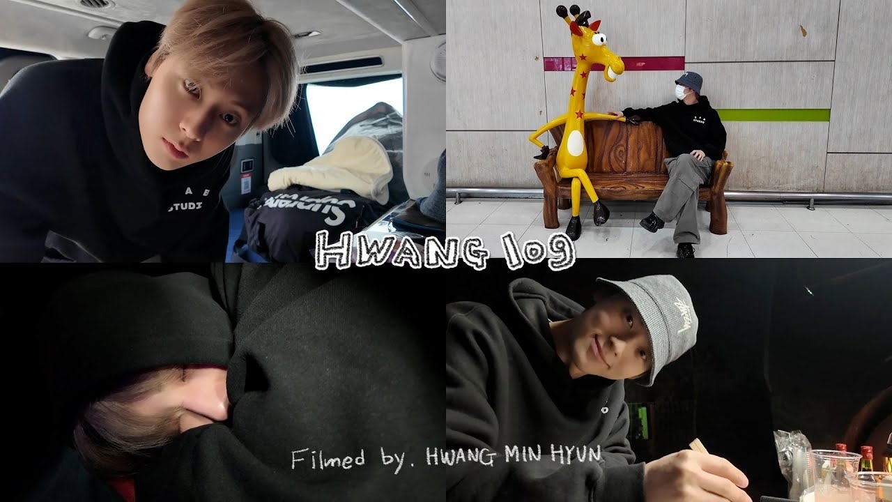 Behind-the-scenes cut of Hwang Minhyun