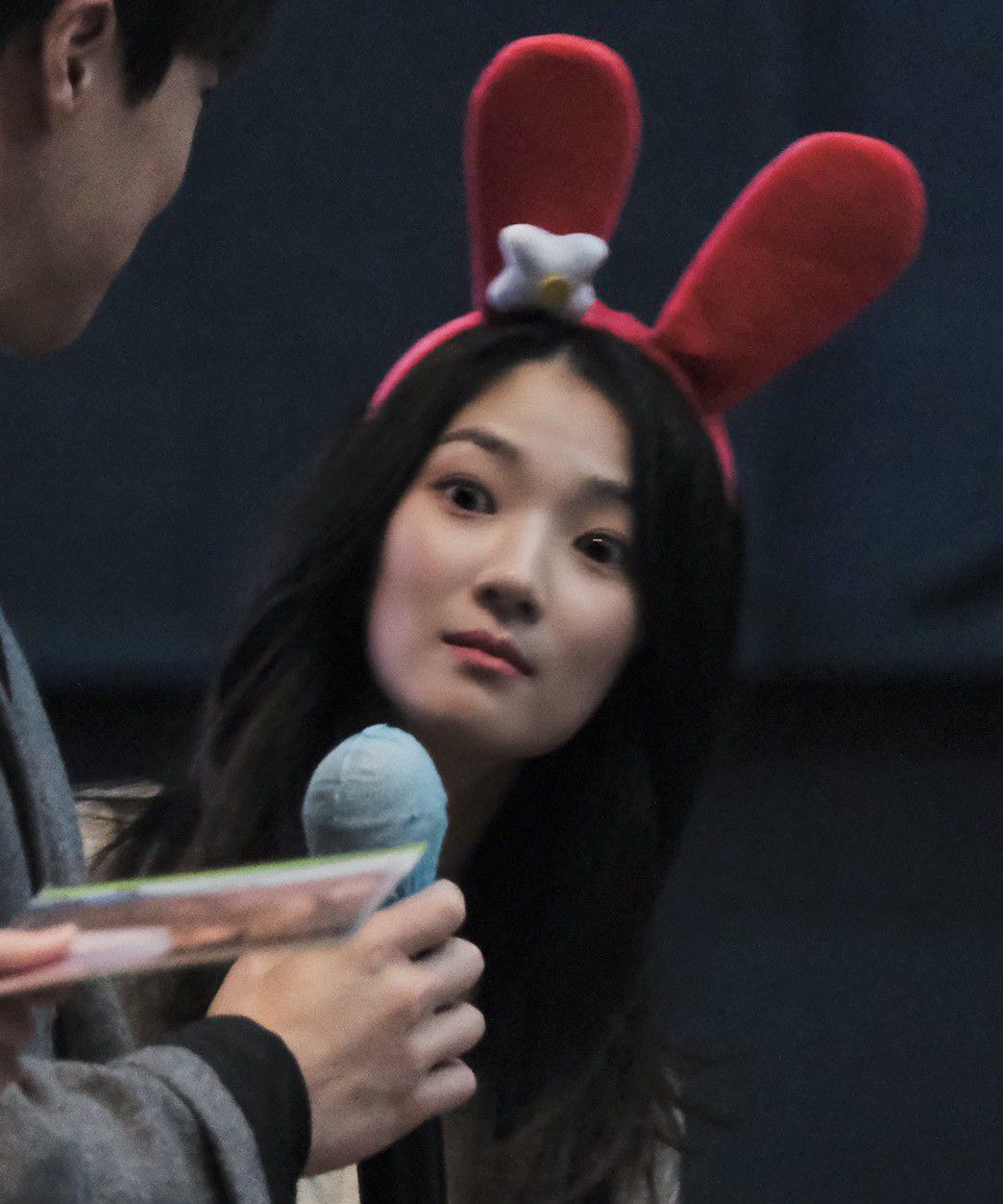 A moment captured by a fan of Kim Hyeyoon