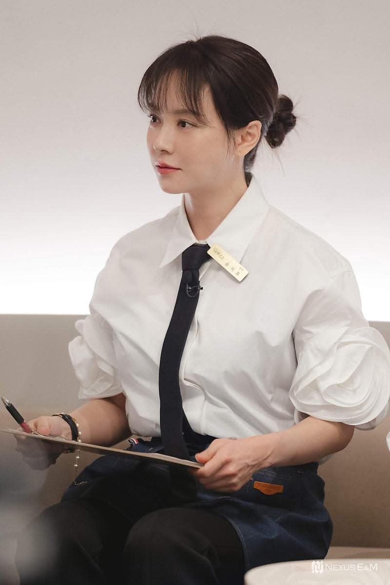 송지효의 비하인드 컷
