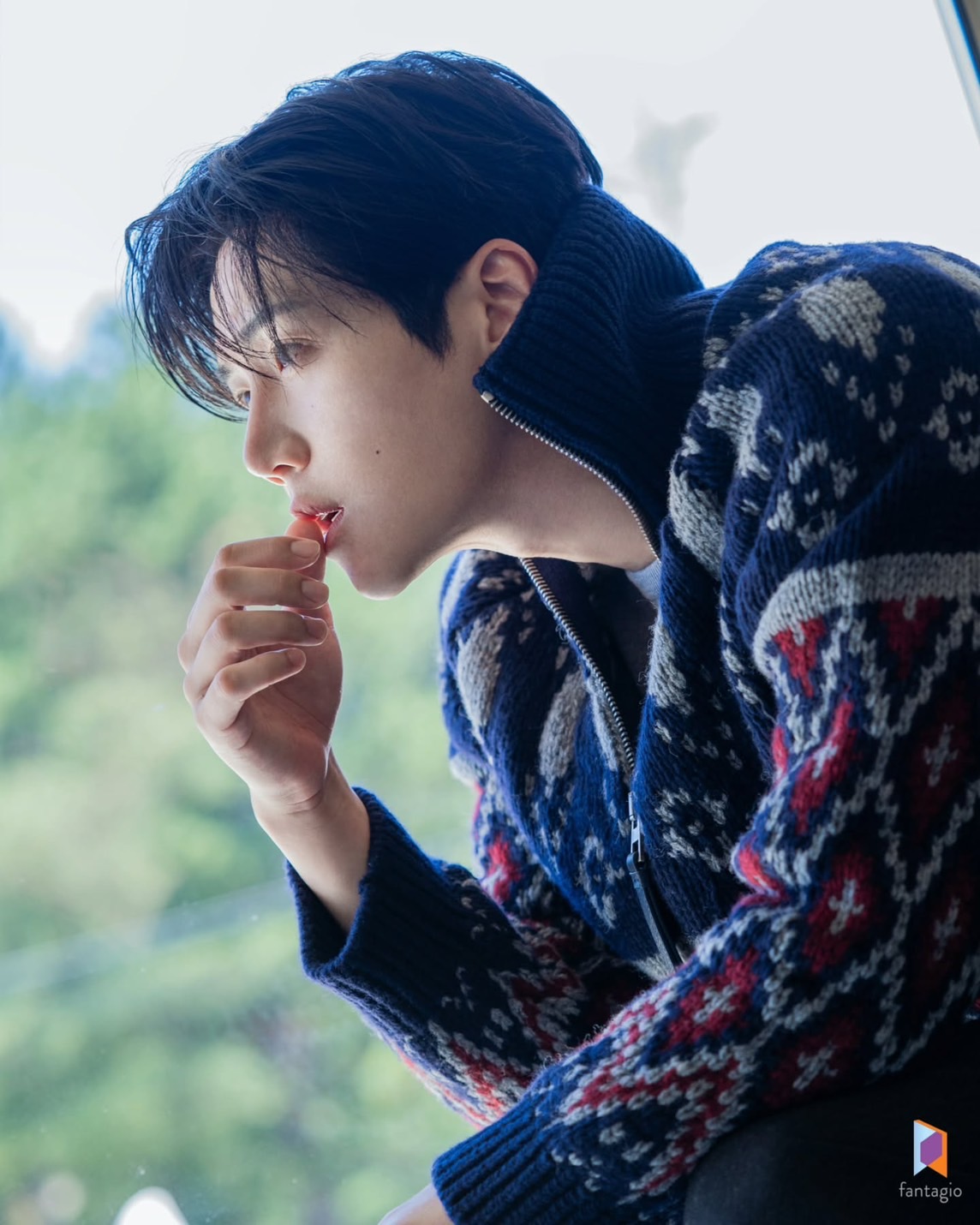 A moment captured by a fan of Kim Seonho
